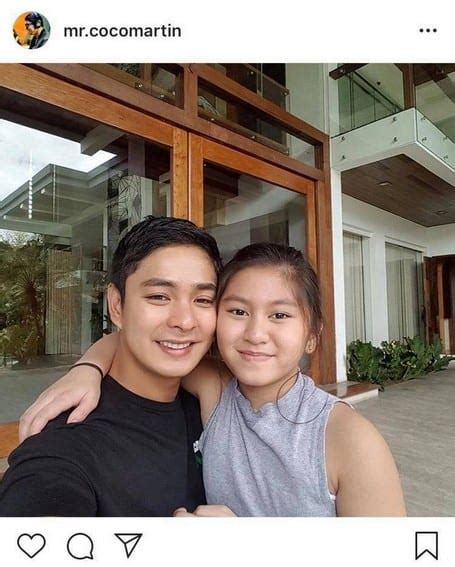 The growing family of Coco Martin .